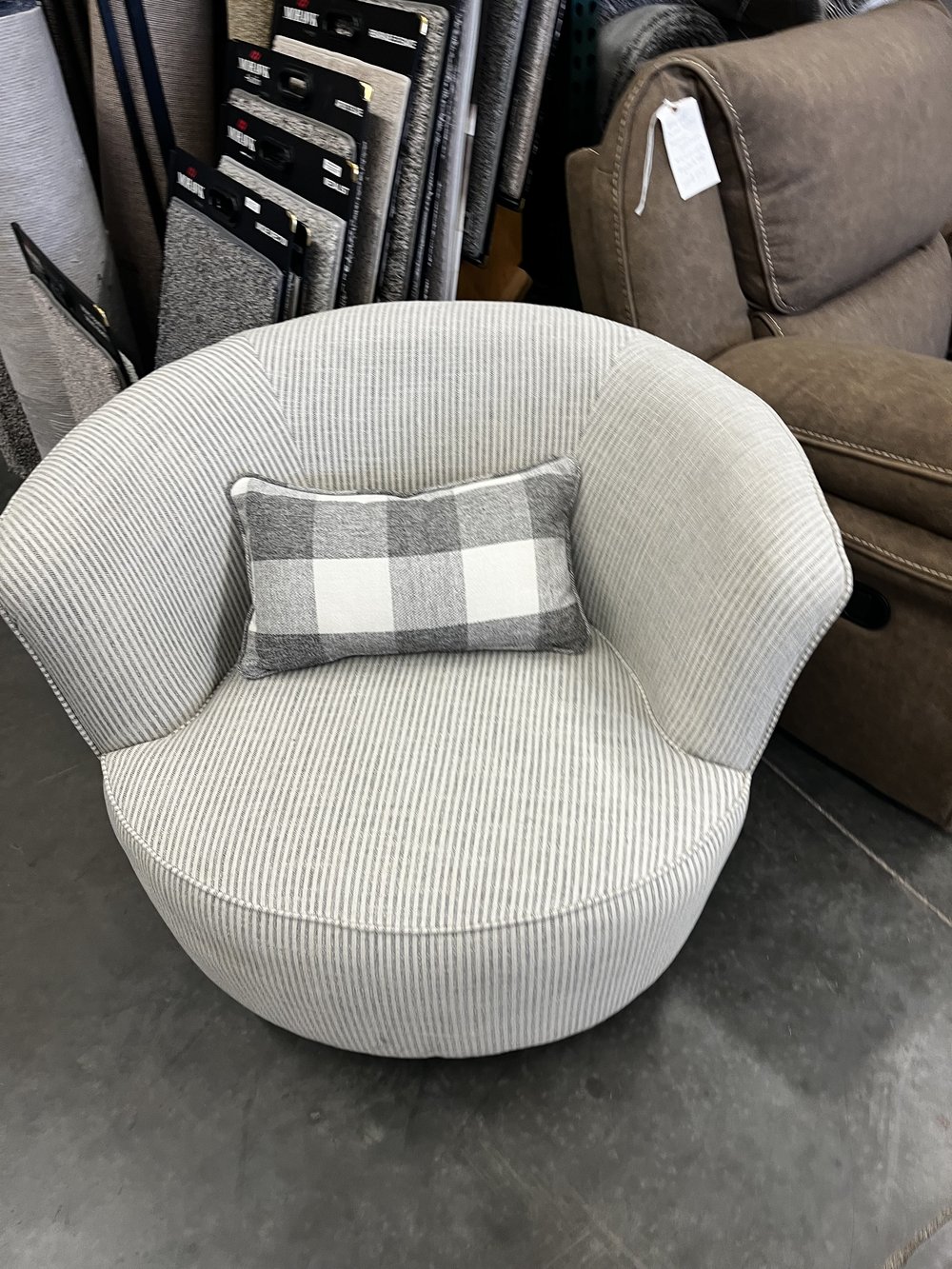 White armchair