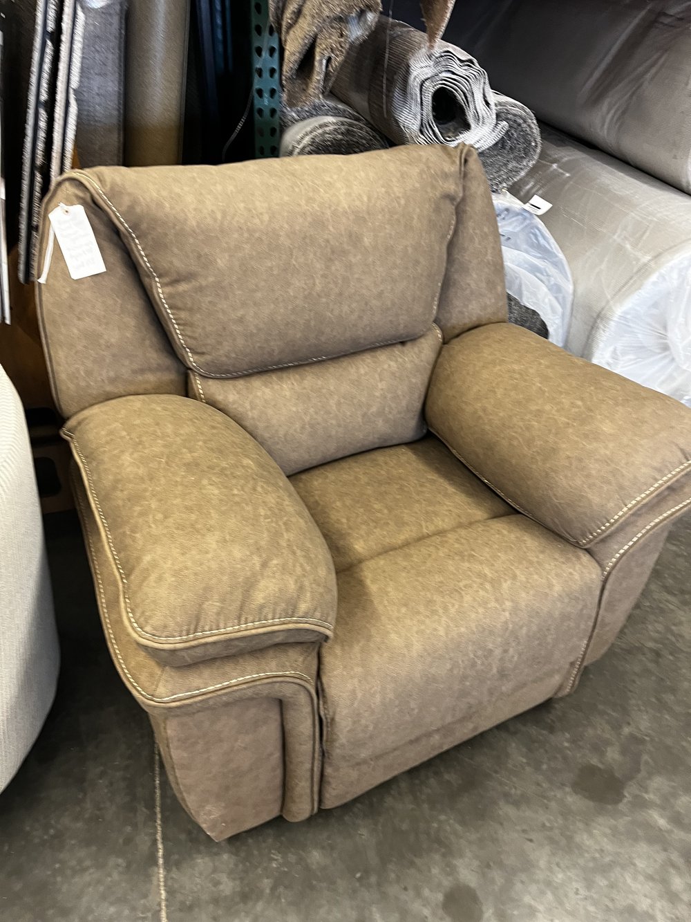 Light brown armchair